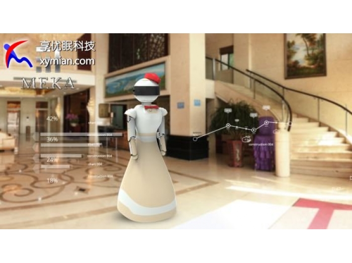 THE HOTEL HAS ARTIFICIAL INTELLIGENCE TO ENHANCE THE CUSTOME